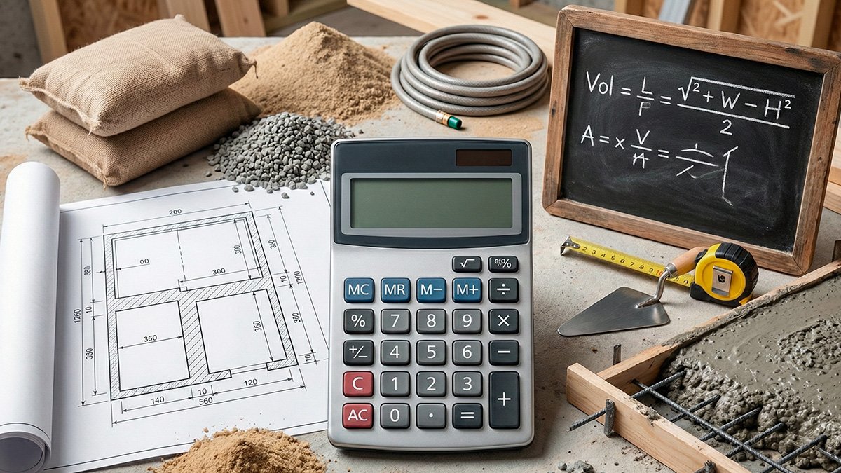 Como Calcular Concreto Corretamente: Guia Completo com Fórmulas